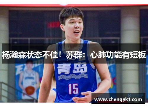 杨瀚森状态不佳！苏群：心肺功能有短板